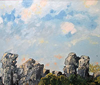 Oil on canvas, 80x80cm, 2021